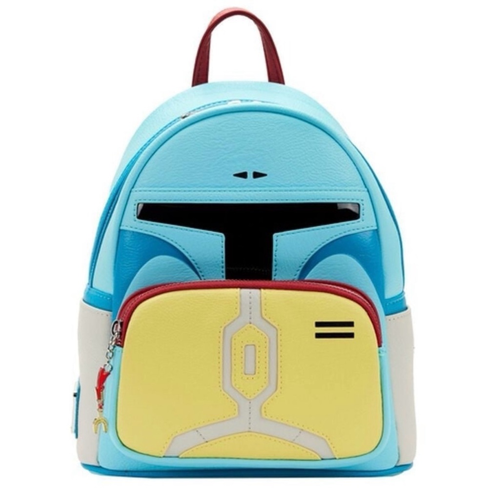 NYCC Exclusive Star Wars Boba Fett Loungefly Backpack And Wallet